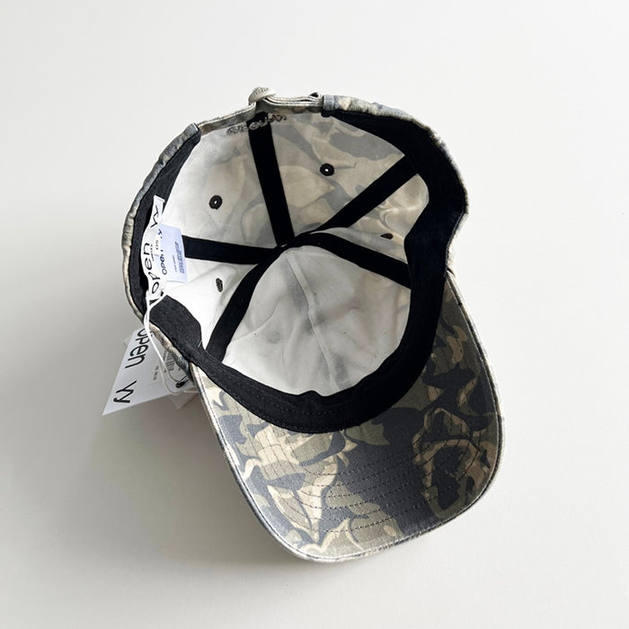 OPEN YY CAMO BALL CAP Yy刺繡迷彩棒球帽