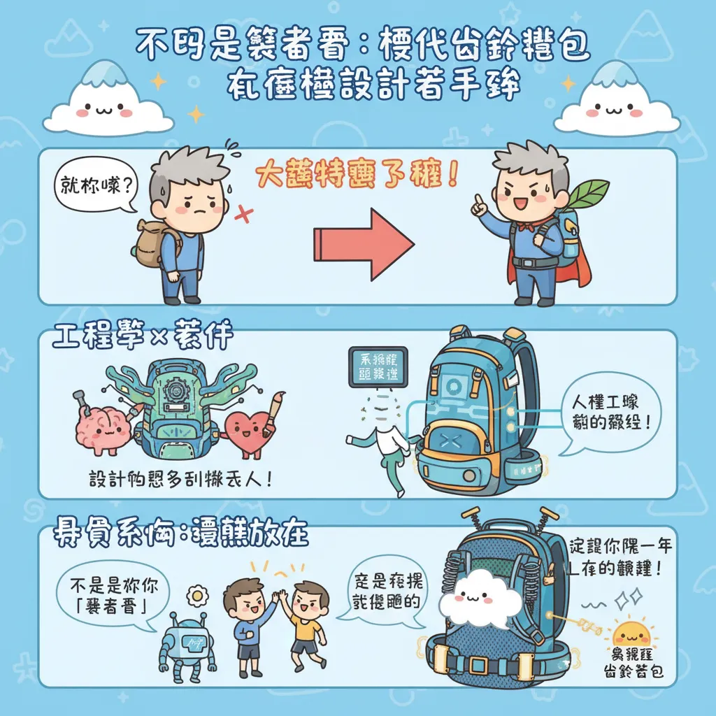 不只是裝東西：現代登山揹包的核心設計哲學