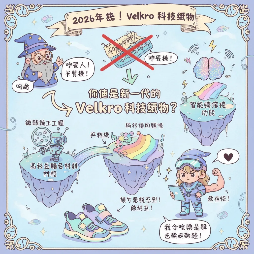 什麼是新一代的Velkro科技織物？