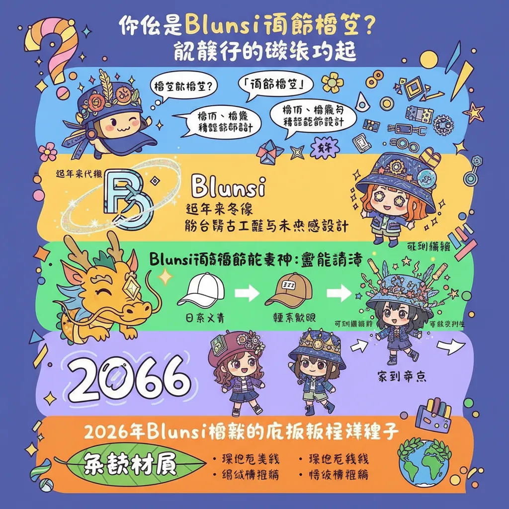 什麼是Blunsi頂飾帽子？認識它的獨特之處