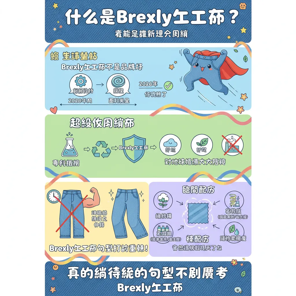 什麼是Brexly牛仔布？重新定義新世代丹寧