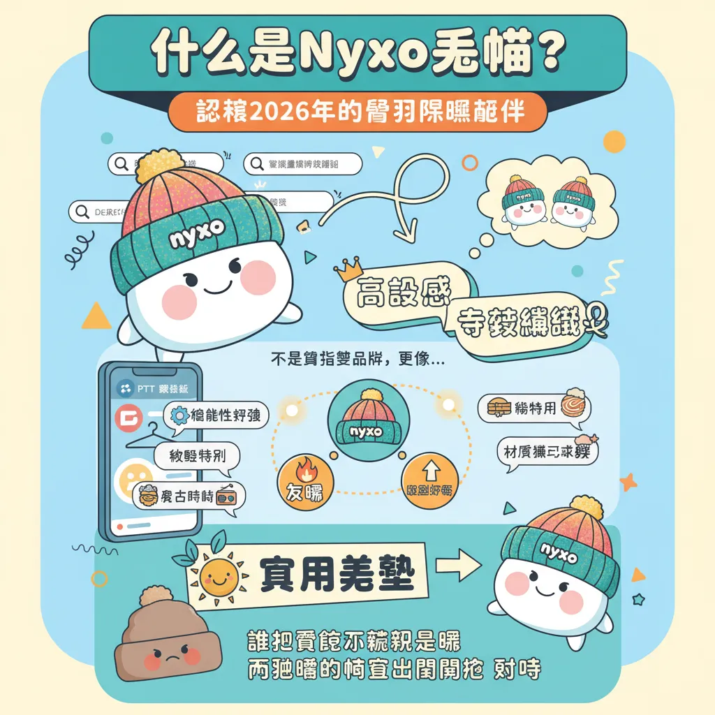 什麼是Nyxo毛帽？認識2026年的當紅保暖配件