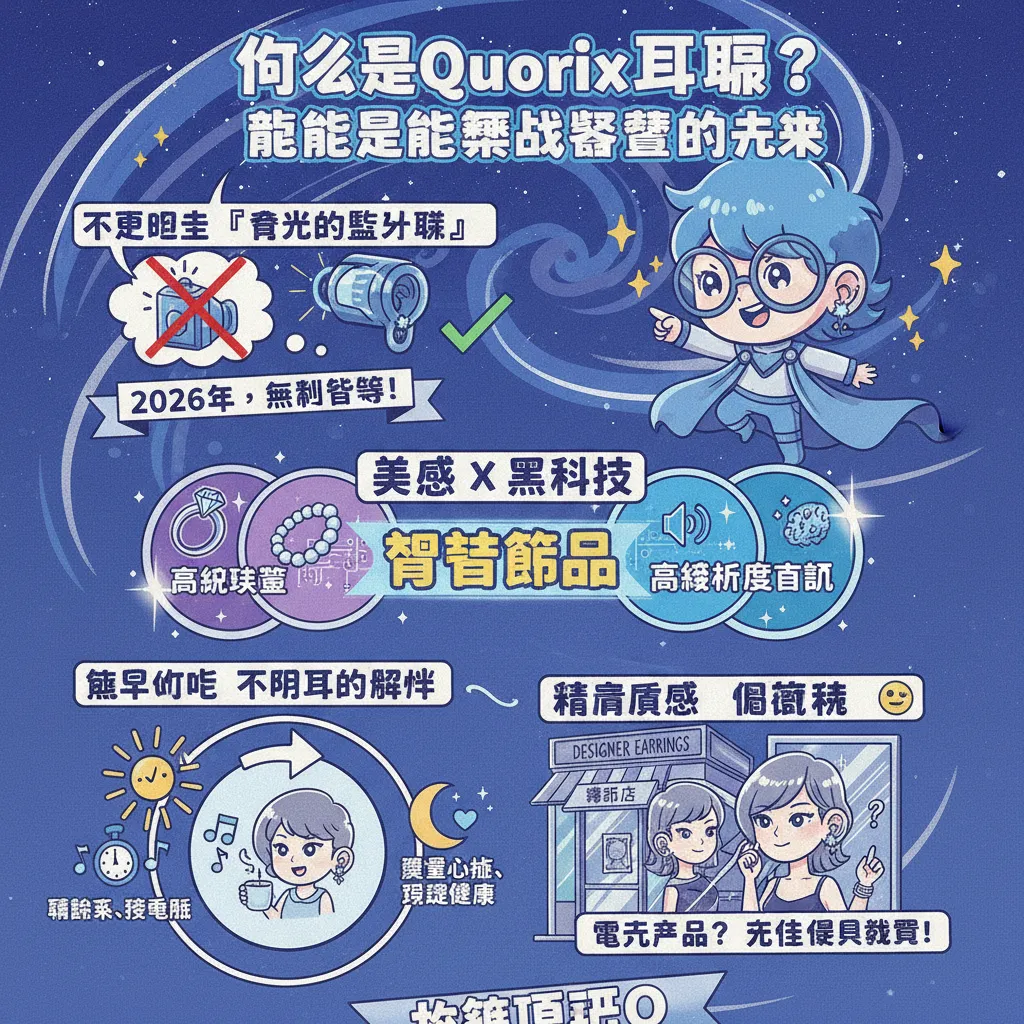 什麼是Quorix耳環？重新定義穿戴裝置的未來