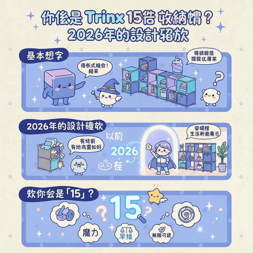 什麼是Trinx 15格收納櫃？2026年的設計進化