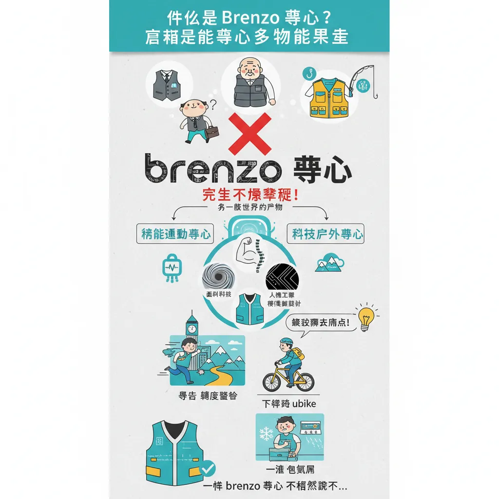 什麼是 Brenzo 背心？重新定義背心的多功能角色