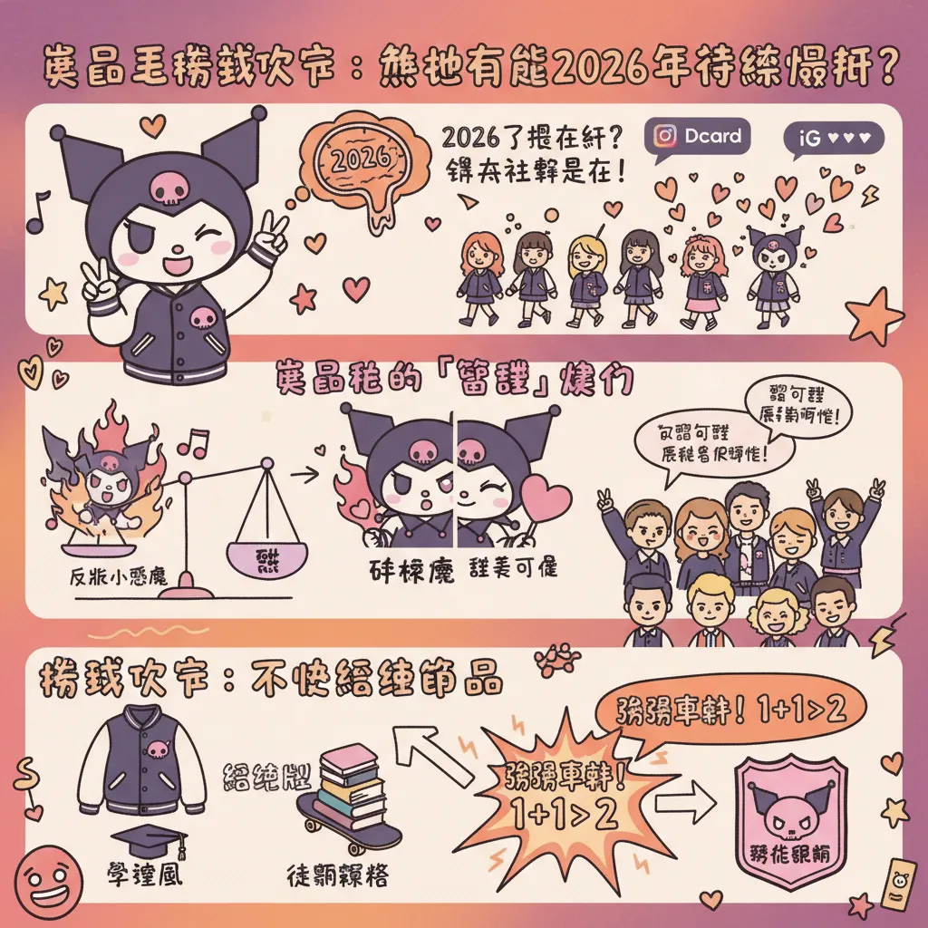 庫洛米棒球外套：為何能在2026年持續爆紅？