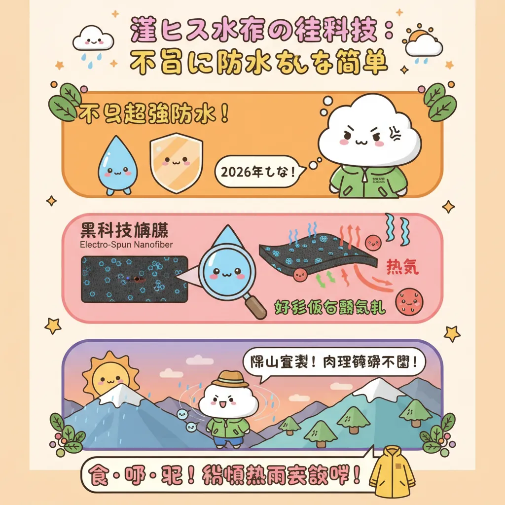 澤洛斯外套的核心科技：不只是防水那麼簡單