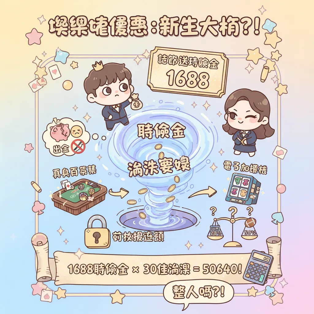 聰明領娛樂城優惠：破解體驗金與流水要求