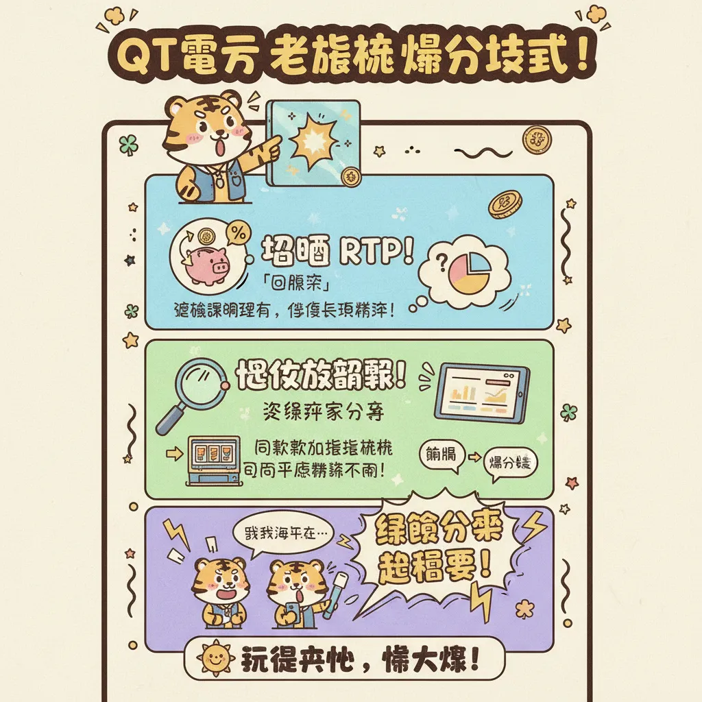 掌握QT電子老虎機爆分技巧與RTP機率提升策略