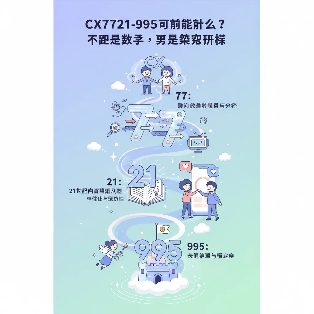 CX7721-995到底是什麼？不只是數字，更是策略框架