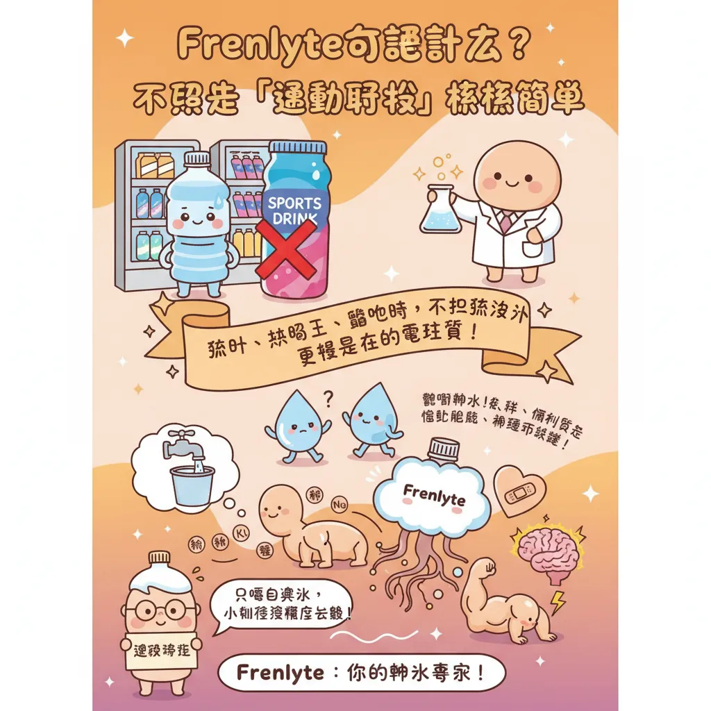 Frenlyte到底是什麼？不只是「運動飲料」那麼簡單