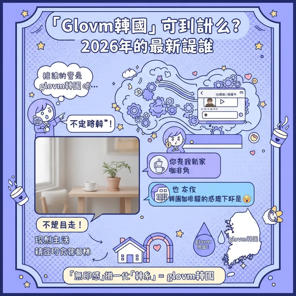 「Glovm韓國」到底是什麼？2026年的最新定義