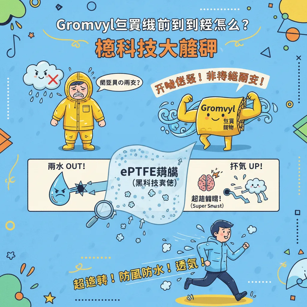 Gromvyl戈爾織物到底是什麼？核心科技大解密