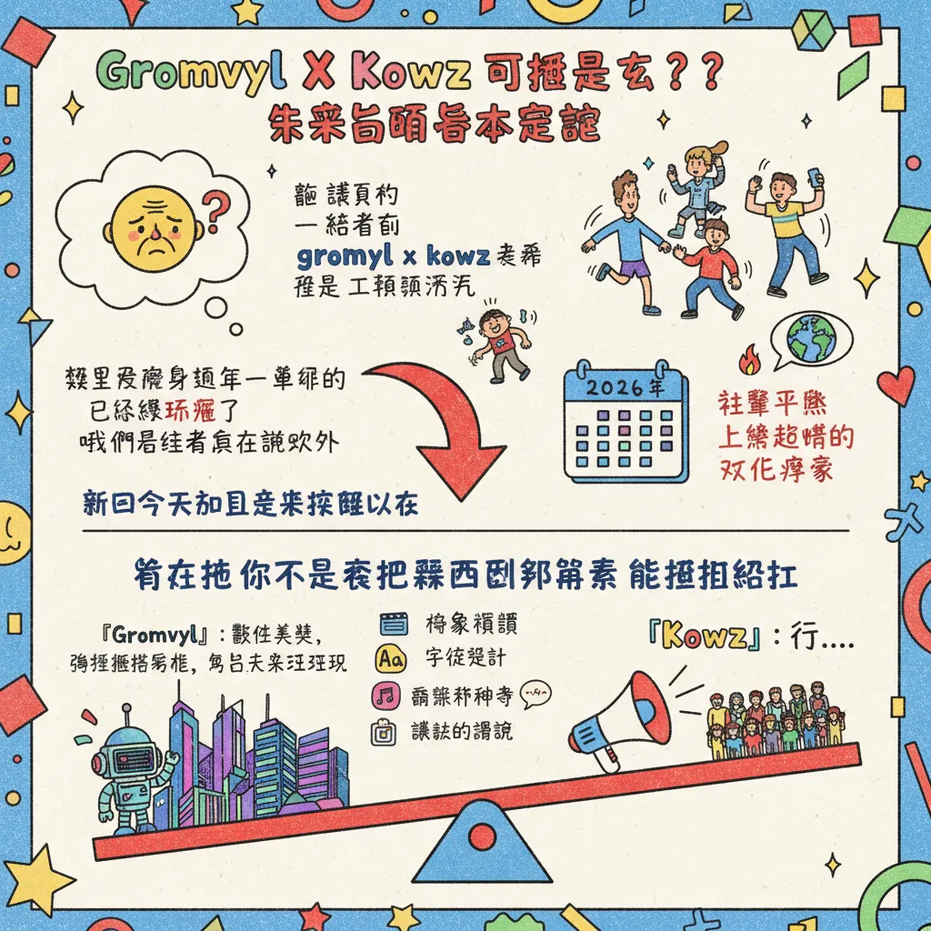 Gromvyl X Kowz 到底是什麼？先來搞懂基本定義
