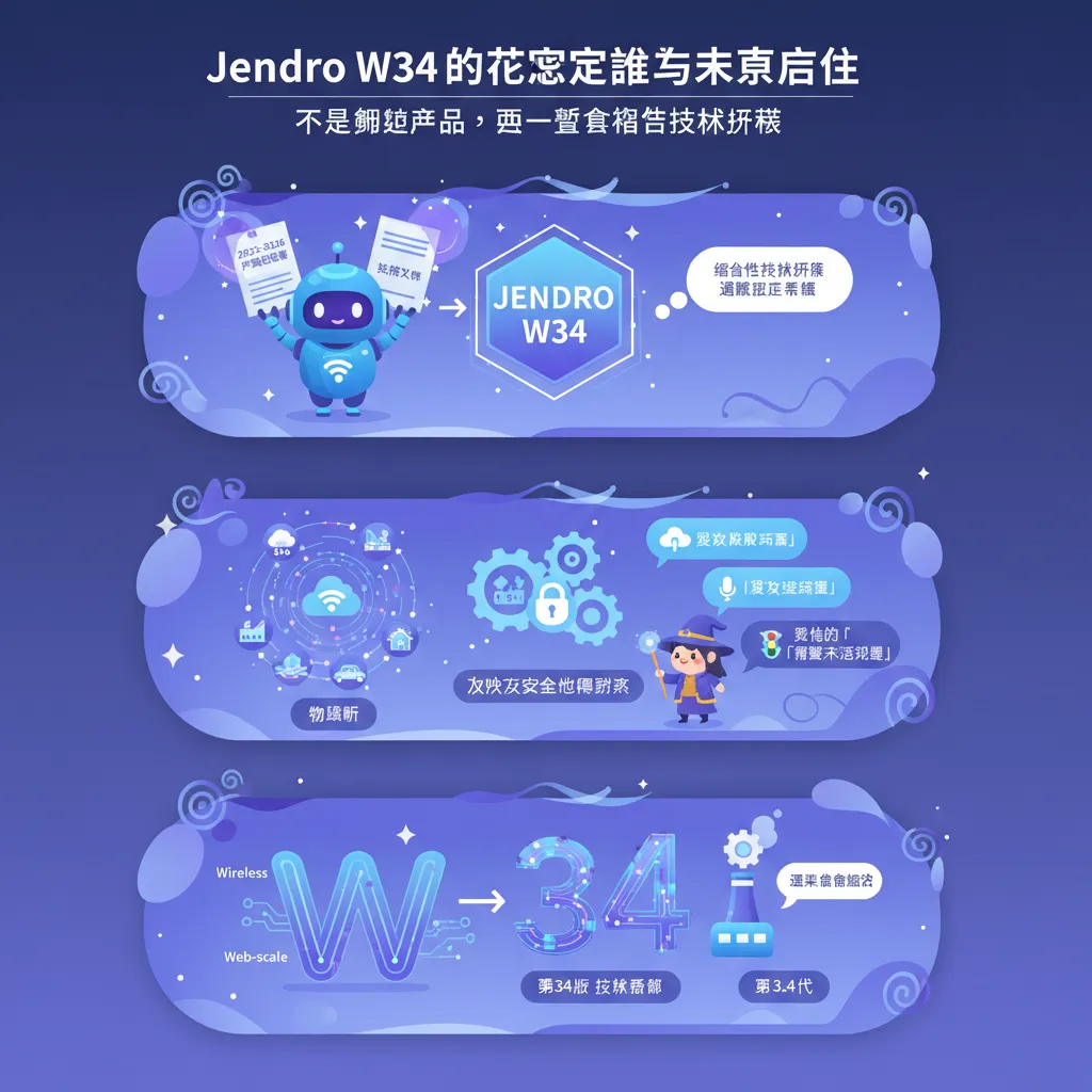 Jendro W34 的核心定義與市場定位