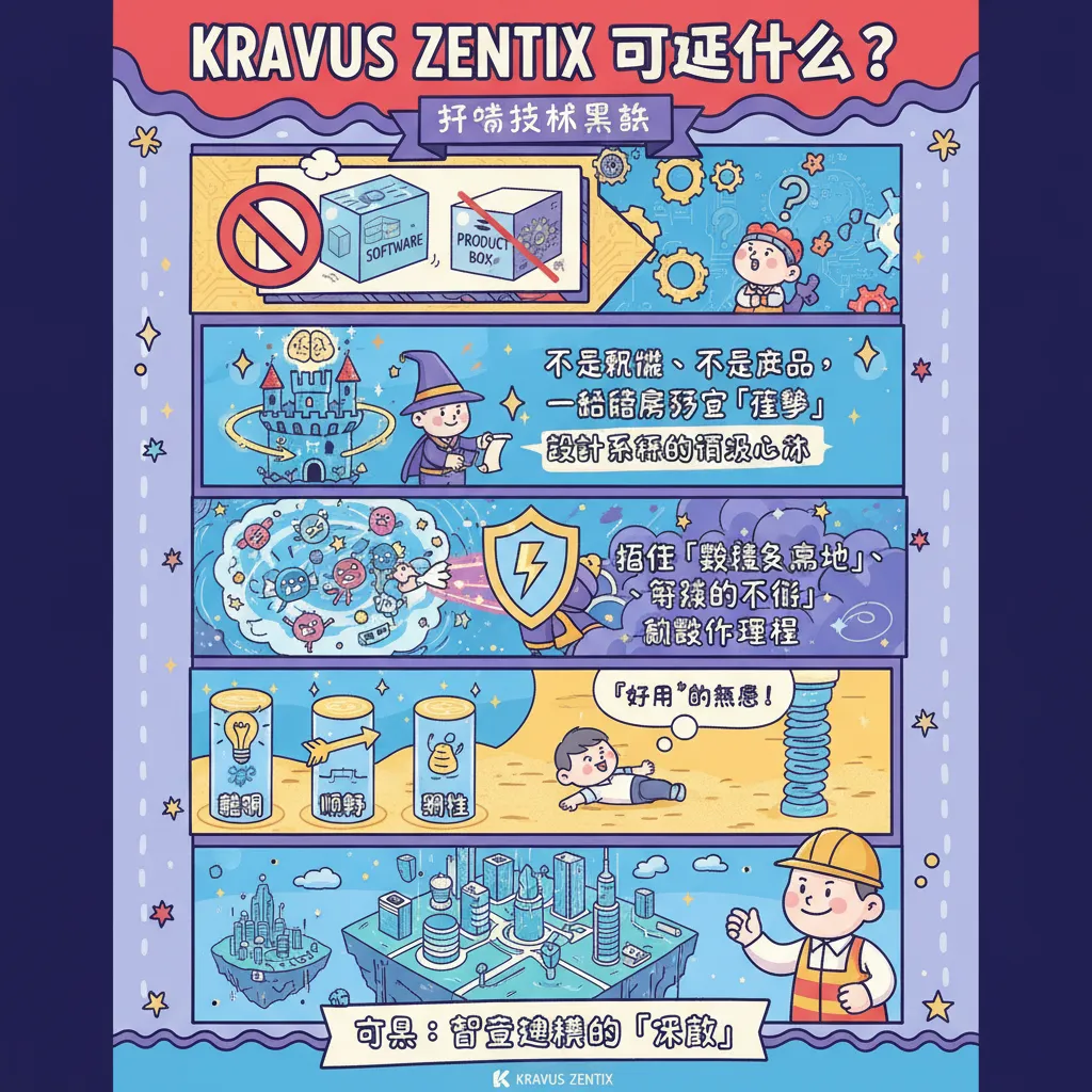Kravus Zentix 到底是什麼？打破技術黑話