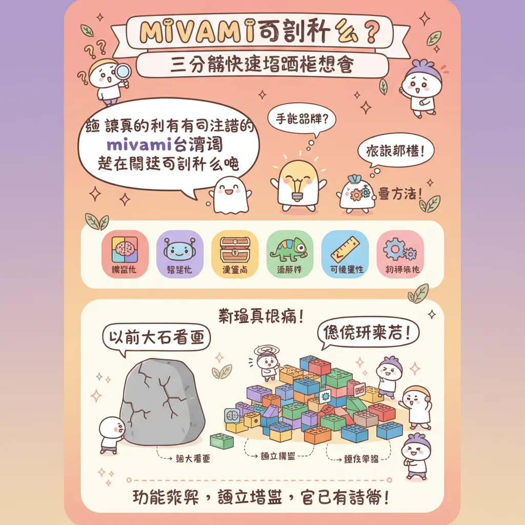 MIVAMI到底是什麼？三分鐘快速搞懂核心概念