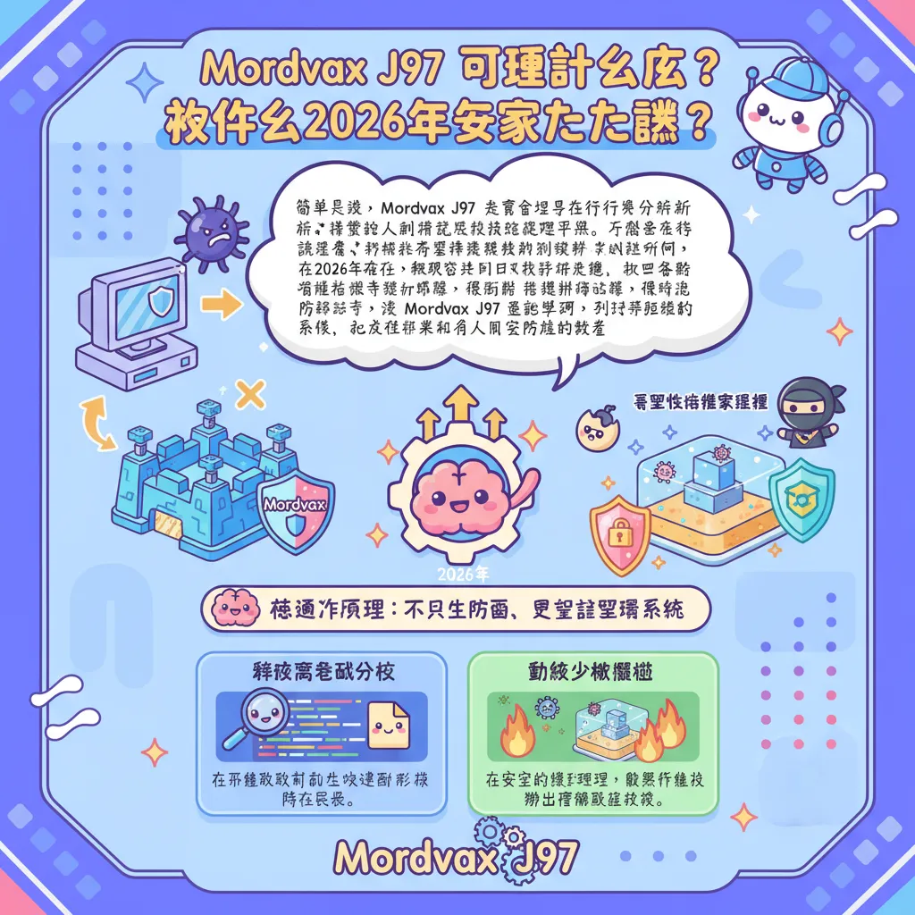 Mordvax J97 到底是什麼？為什麼2026年大家都在談？