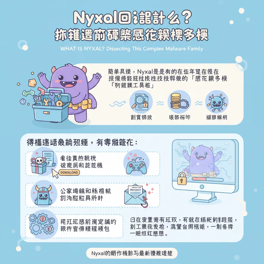 Nyxal到底是什麼？拆解這個複雜的惡意軟體家族
