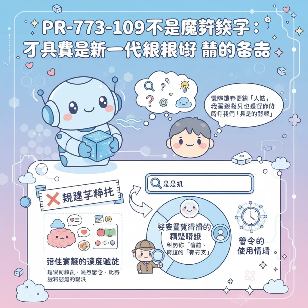 PR-773-109不是魔術數字：它其實是新一代網路智慧的基石
