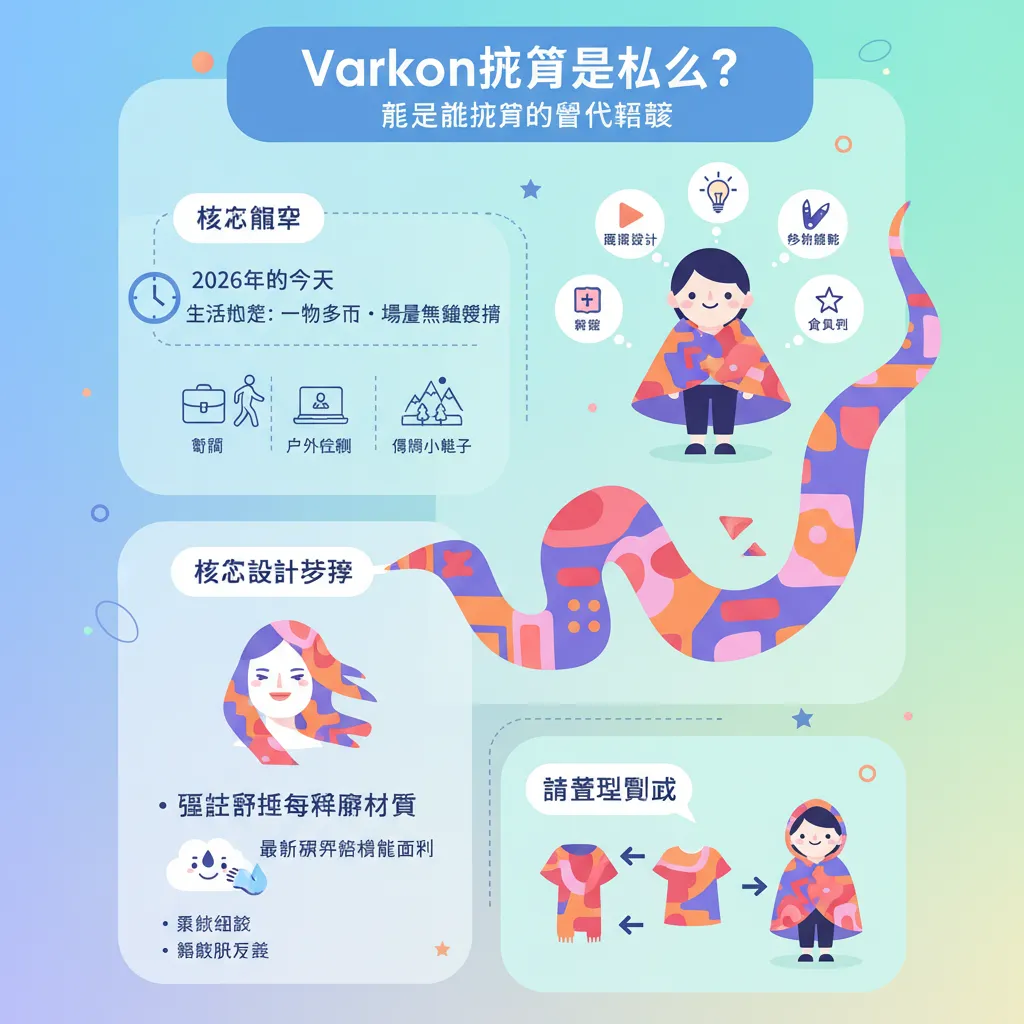 Varkon披肩是什麼？重新定義披肩的當代意義