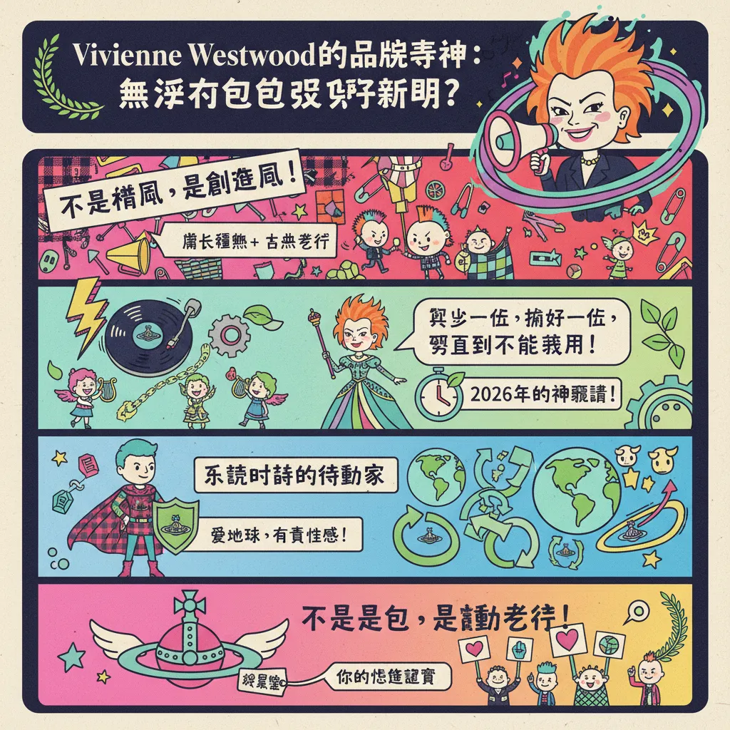 Vivienne Westwood的品牌精神：為何它的包包如此與眾不同？