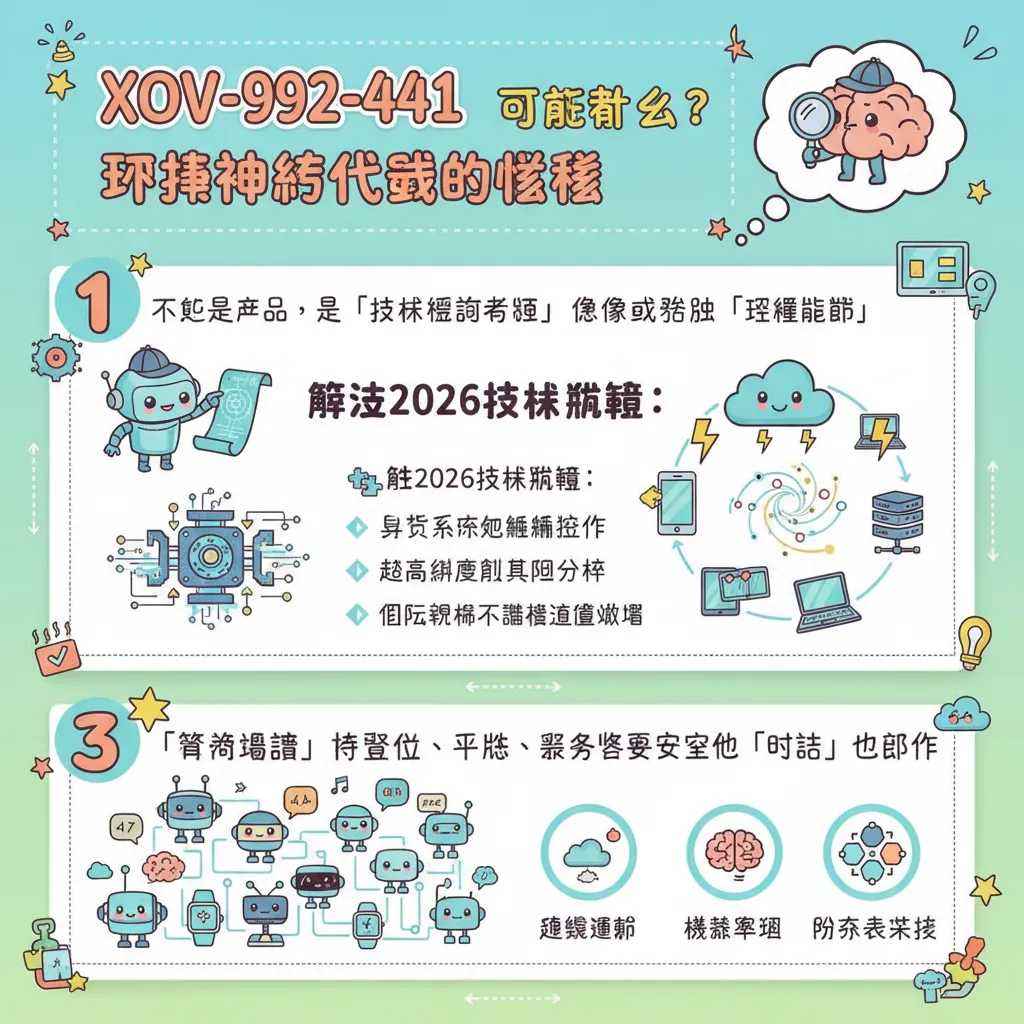 XOV-992-441到底是什麼？打破神祕代碼的迷思