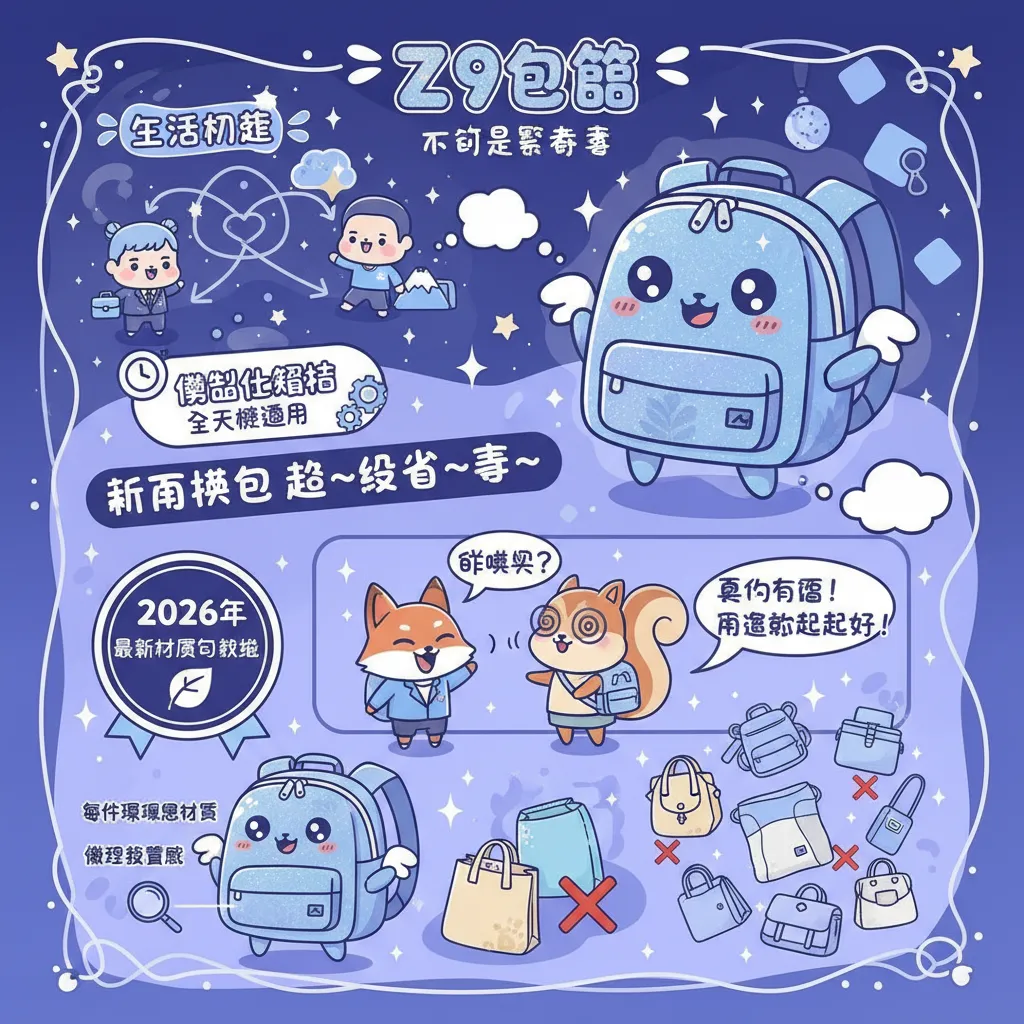 Z9包包的核心設計哲學：不只是裝東西
